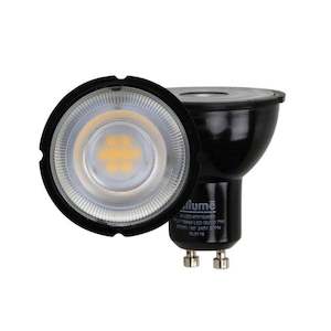 LED GU10 7W 3000K 60DEG BLACK BODY