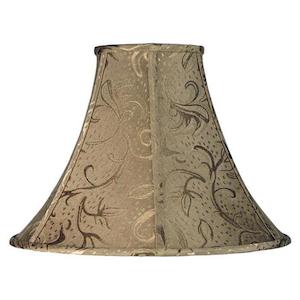 Lamp Shade: Acc. - Table Lamp Shade Empire Jacquard 5‐13‐10 E27 Gold Oriel Lighting OL91750