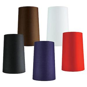 Accessories: Shade Only Taper Cotton 6-7-11 E27 Oriel Lighting OL91828 Series