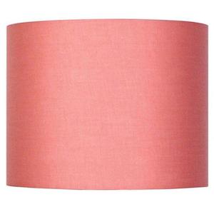 Lamp Shade: Accessories: Shade B22 Cotton Drum 10-10-8 Dusky Pink 60W Oriel Lighting OL91768