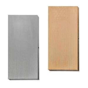 Step Lights: PDL Series Outdoor LED Up/Down Steplight in Rectangle CLA Lighting - PL-PDLUDRECTBRZ, PL-PDLUDRECTSS