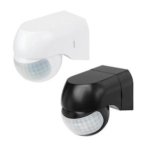 Sensors: Ezy-Scan 180° PIR Security Sensor in White or Black