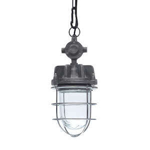 Hoist Pendant Light in Cast Aluminium D' Epoca Lighting - 2000022