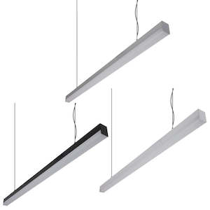 Bloc-42 Linear LED Pendant Light 1.2m or 1.7m (3000k/4000k/6500k) in ALU/BLK/WHT&hellip;