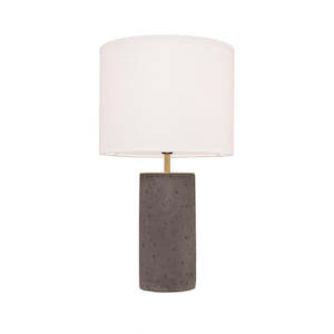Matilda Table Lamp 1xB22 in Black w/ Brushed Brass Mercator Lighting - PL-A29611