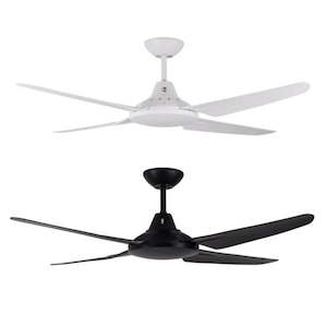 Clare 52" (1300mm) AC ABS Blades Ceiling Fan in Black or White Mercator Lighting&hellip;