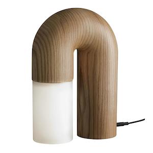 Arch Touch Table Lamp Natural Wood ARH.960.NT Ore