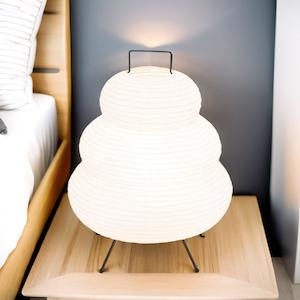 Akira Table Lamp White MTBL043 Mercator Lighting