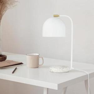 Lamps: Portabella Table Lamp Matt White MTL013WHT Mercator Lighting