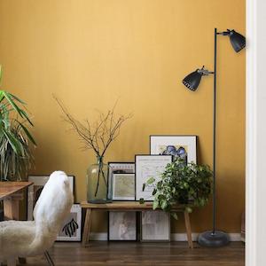 Lamps: Audrey Floor Lamp 2Lt in Black or White