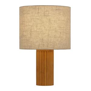 Lighting: Jacona Table Lamp Pine / Cream JACONA TL-PN Telbix Lighting