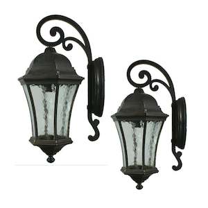 Federation Lights: Strand Outdoor Wall Mount Light Small/Medium Antique Bronze Lighting inspirations - 1000499, 1000497