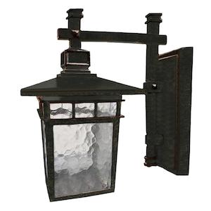 Outdoor Wall Lights: Promenade Outdoor Wall Light Small Antique Bronze