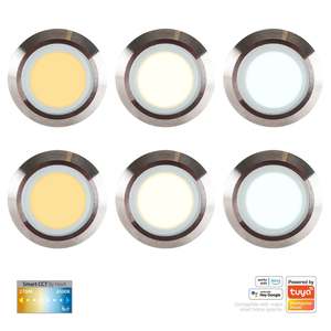 Lighting: Flame LED Deck Light CCT in 316 Stainless Steel Havit Lighting - HV2826CCT, HV28261CCT