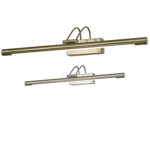 Muse LED Picture Light 3CCT Small/Large in Antique Brass or Satin Chrome