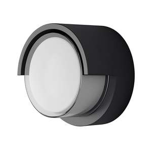 Polaris Outdoor 15w LED Bunker Wall Light in Black Tri Colour
