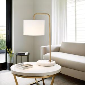 Designer Table Lamps: Ingrid Table Lamp in Gold/Black Telbix Lighting - INGRID TL-GD/BK