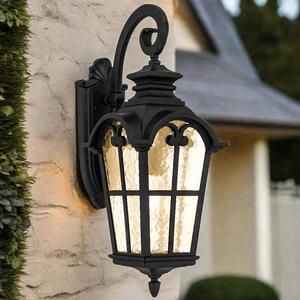 Shelton Outdoor Wall Light in Black