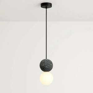 Noir Terrazzo Pendant Light in Black