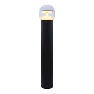 Commercial Solar LED Bollard Light in Dark Grey