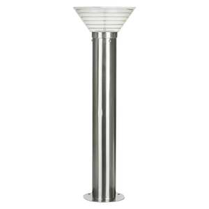 Commercial Solar Lighting: Commercial Bollard Light 4w 250lm in Stainless Steel Solar Lighting