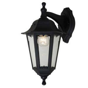 Eurotech: CLEARANCE Up or Down Coach Wall Light Vintage Convertible Lantern in Black Eurotech