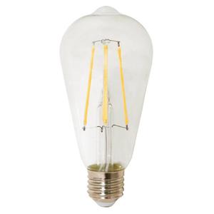 Eurotech: CLEARANCE 8w LED E27 ST64 Pear Globe Warm White 3000k Dimmable