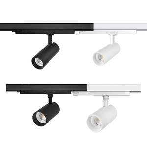 Eurotech: Taylor Elite LED Track Spotlight 15w/32w in Black or White