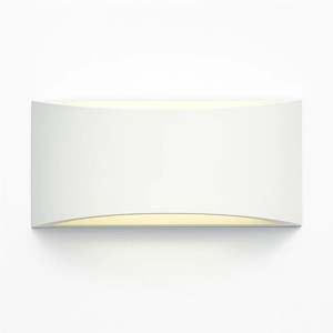 Plaster Wall Lights: Numa Plaster Up/Down Wall Light in White
