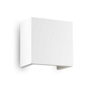 Plaster Wall Lights: Flash Gesso Indoor Wall Light Small in White