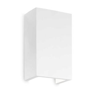Flash Gesso Indoor Wall Light High in White
