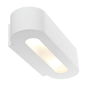 Plaster Wall Lights: Straton Gypsum Indoor Wall Light 2Lt in White