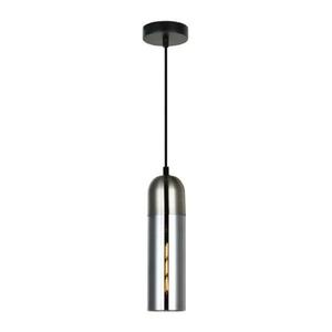 Pastille Pendant Light Round Top Cylinder in Satin Chrome or Antique Brass