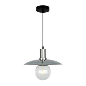 Chapeau Coolie Pendant Light in Satin Chrome or Antique Brass