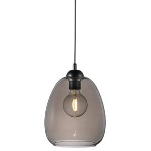 Smoked Glass Pendant Light: Dillon Pendant Light in Smoked Glass