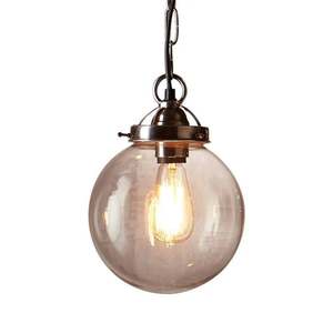 Celeste Pendant Light 1x40w E27 in Antique Silver (Small/Medium/Large)