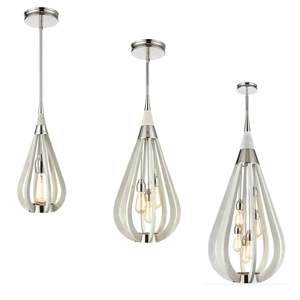 Bonito interior Pendant Light E27 in Winter Moss (Small/Medium/Large)