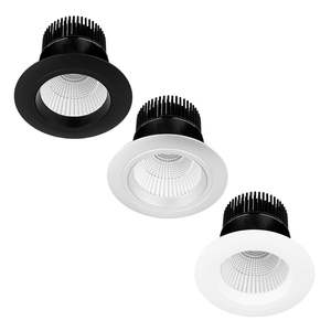 120mm LED Downlight 25w Black, Silver, White 4k CRI 97+ XDF25-MED Trend Lighting