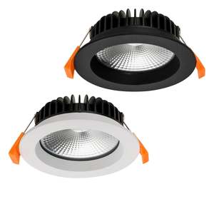 Dali Led Downlights: 90mm LED Downlight 13w Black, White Five Colour CRI 90+ HCP-8421204, HCP-8431204 Havit Commercial