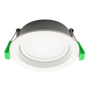 Outdoor Ceiling Lights: 90mm Gimble Blight LED Downlight 10w White CCT HV5526T-WHT Havit Lighting