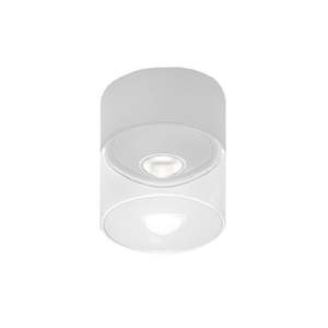 Outdoor Ceiling Lights: Lens LED Ceiling Light 6.5w Matt White, Dark Grey