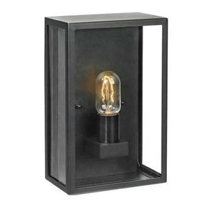 Lofoten Outdoor Flush Wall Light in Black