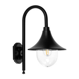 Hove LED Coach Wall Light in Black