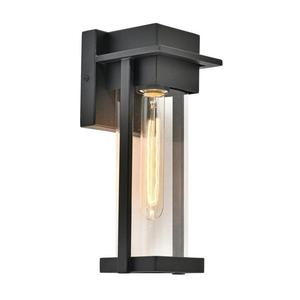 Ashton Outdoor Wall Light in Black Havit Lighting - HV3537W-S-BLK