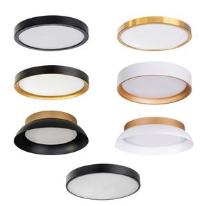Lighting: Acc. Auster 18w LED Oyster Light Trim in Black, Gold or White Havit Lighting-HV5863-X-X