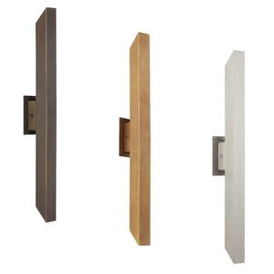 Vostel Outdoor LED Wall Light 2Lt Antique Brass, Natural Brass or Stainless Steel