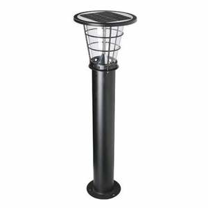 Commercial Bollard Light Dual Color in Black Solar Lighting Direct