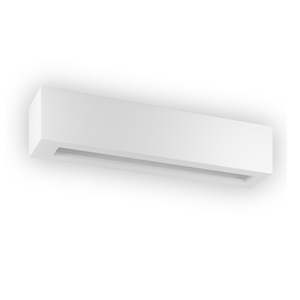 BF-2020 G9 Ceramic Wall Uplight 2Lt in White