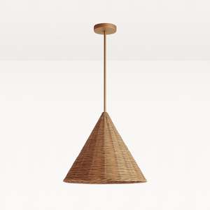 Hikari Rattan Pendant Light in Small