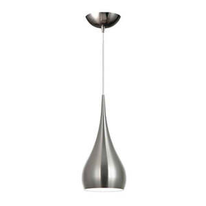 Bell Pendant Light E27 in Satin Nickel CLA Lighting - ZARA3A